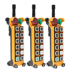 F24-12S Sturdy and Durable Single Speed 12 <strong>Push</strong> <strong>Button</strong> Industrial <strong>Wireless</strong> Remote Control <strong>System</strong> for Electric Hoist - Product Image 5