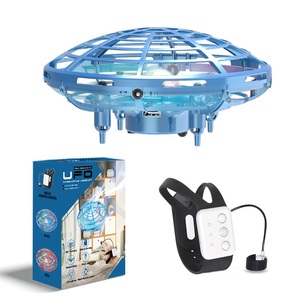 Akıllı UFO indüksiyon uçak izle kontrolü uçan daire Quadcopter kazasında dayanıklı uzaktan kumanda askıya - Product Image 2