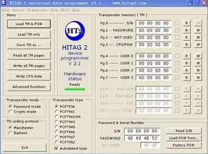 Hitag2 HITAG-2 V3.1 versione chiave Auto programmatore OBD2 strumento di diagnostica Auto HITAG 2 Transponder universale Immo telecomando lettura PIN VIN - Product Image 6