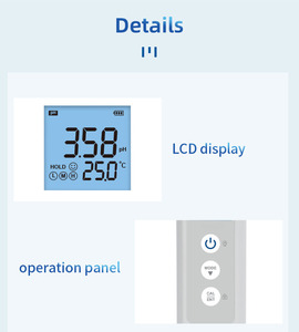 New Arrival Pocket-Size <span class=keywords><strong>PH</strong></span> <span class=keywords><strong>meter</strong></span> với có thể thay thế <span class=keywords><strong>PH</strong></span> cảm biến bao gồm <span class=keywords><strong>PH</strong></span> hiệu chuẩn giải <span class=keywords><strong>ph</strong></span>áp cho hồ bơi hydroponics - Product Image 5