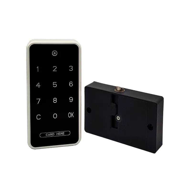KSJ Serrure électronique numérique de haute qualité Serrure d'armoire intelligente Serrure d'armoire à mot de passe