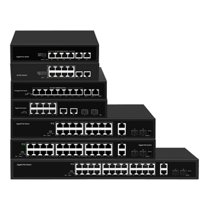 Sunsoont <strong>16</strong>-Port POE Switch with QoS Power over <strong>Ethernet</strong> for IP Cameras Wireless AP and Watchdog - Product Image 5