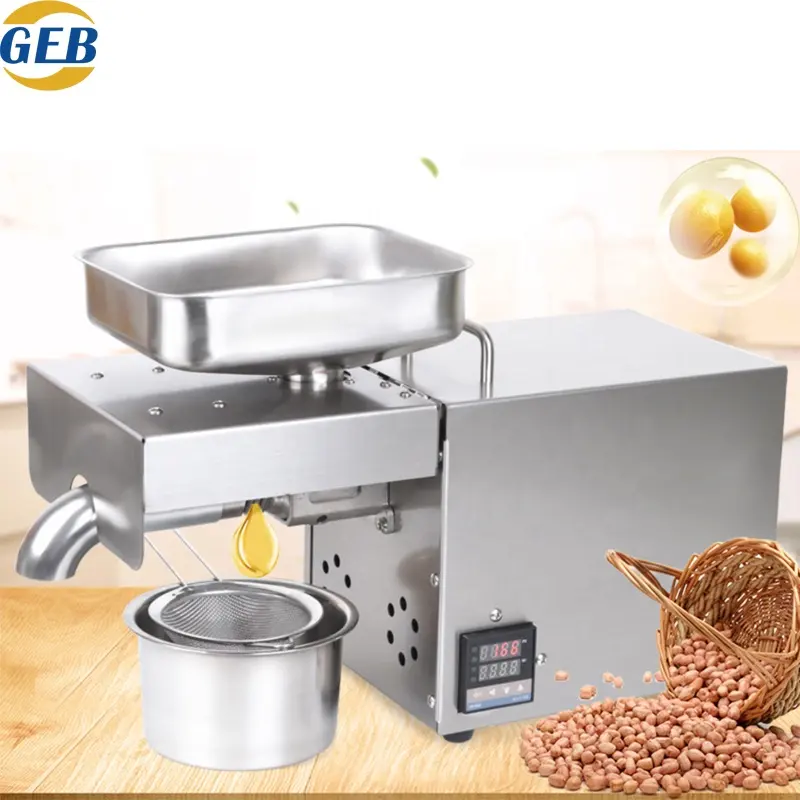 Máquina de prensado de aceite de oliva para uso doméstico, máquina de prensado de aceite de oliva comestible, pequeña y automática, a precio de fábrica