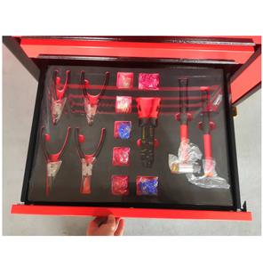 Caja de metal con banco de trabajo Cerradura de llave Caja de herramientas - Product Image 5