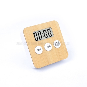 Lcd conto alla rovescia conto alla rovescia timer digitale elettronico in bambù per laboratorio produttore prezzo perfetto tè mini minuscolo - Product Image 2