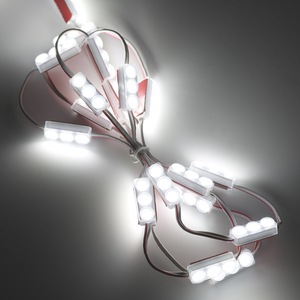 レンズ付き小型LEDモジュールDC12V 0.5WミニホワイトLEDモジュールサインチャンネルレタービルボードライト3チップ2835smdIP65 - Product Image 2