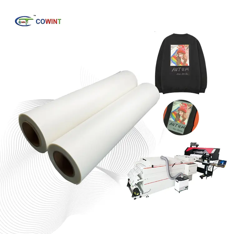 Cowint self weeding printing inkjet transparency transfer film paper fabrics dressing for tshirt recyclable