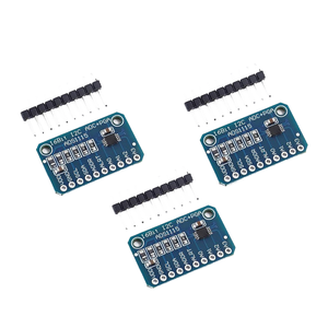 16 Bit hassas Robot analog-dijital dönüştürücü 4 kanallı ADS1115 geliştirme devre kartı modülü uyumlu Arduino ahududu Pi ICs