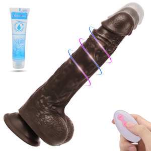 Sacknove Vrouwelijke Extra Big Size 22Cm Best Verkopende Kleurrijke Levensechte <span class=keywords><strong>Sex</strong></span> Penis Speelgoed Echte Huid Zuigbasis Rubber Dildo Voor Vrouwen - Product Image 1