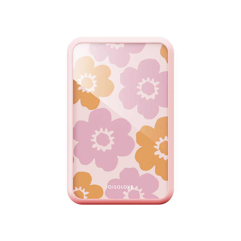 Fleur rose et orange