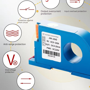 Módulo transmisor de corriente CA Hall DC voltaje perforación potencia RS485 sensor 0-5 a 4-20mA - Product Image 2