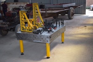 <strong>Multi</strong> <strong>Functional</strong> Porous Flexible Welding <strong>Table</strong> Nitriding Cast Iron Steel Nitriding and Nitriding Tools - Product Image 3
