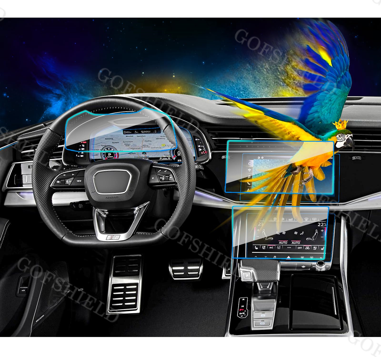 Para Audi Q7 _ Q8 3PCs