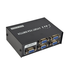 FJ-15-4 FJGEAR手册4X1 4端口4输入1输出VGA视频开关即插即用1920*1440/60hz VGA视频开关 - Product Image 5