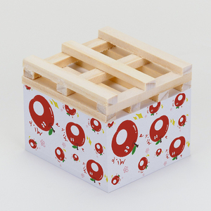 Custom Sticky Note Cube on Wooden Pallet <strong>Block</strong> <strong>Notepad</strong> Sticky Note With Customize Printing - Product Image 5