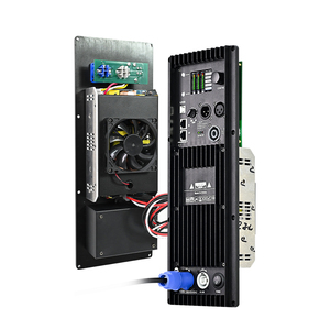 Bult-in LEDスクリーンディスプレイ48K高性能DSPプロセッサFIRファンクションスピーカー付きパワーアンプボード - Product Image 1