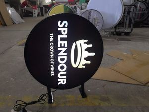 Quảng Cáo Ngoài Trời Treo Hiển Thị Dấu Hiệu Tùy Chỉnh Acrylic Led Ánh Sáng Hộp - Product Image 5