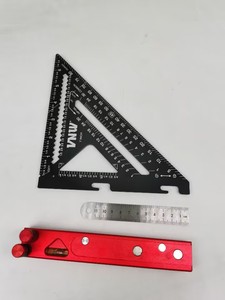 迷你铝合金水平尺柔性重型木工测量工具角度和水平仪测量 - Product Image 3