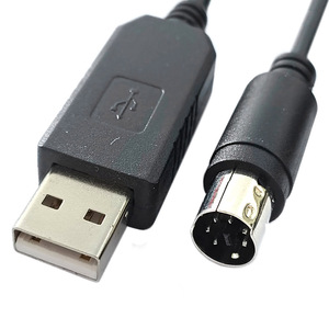 FTDI USB UART a S-Video MD Mdin Mini DIN 5P Serial TTL Cable para Walkie Talkie Transceptor Cable de programación - Product Image 1