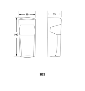 Photoelectric Active Infrared Detector IR Beam <strong>Sensor</strong> for Automatic Door Gate <strong>Window</strong> Barrier - Product Image 4
