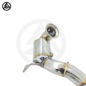ODM CSZ ประสิทธิภาพกีฬา Cat Downpipe สําหรับ VW GOLF8 GTI MK8 2.0T 2020-2023 SS304 ท่อไอเสียท่อระบบไอเสีย - Product Image 4