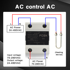 Sealed 70-280VAC Miniature Single Phase Solid State <strong>Relay</strong> 120A Dust Proof SSR Contact High Power Ac <strong>Control</strong> for <strong>Arduino</strong> <strong>Relay</strong>