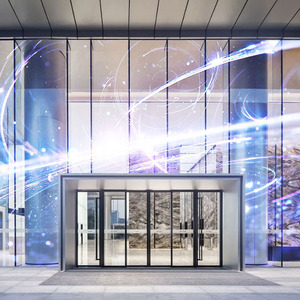 Schermo a parete schermo trasparente a LED trasparente schermo Super Ad Visual Display a LED - Product Image 3