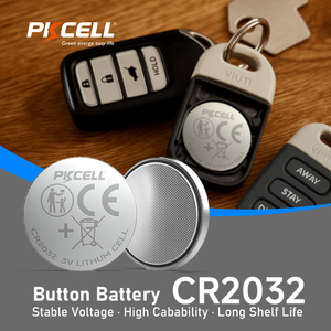 Pkcell 210mAh CR2032 đồng xu di động 3.0V hình trụ <span class=keywords><strong>Lithium</strong></span> Ion pin mỏng limno2 bevigor xi lanh - Product Image 3
