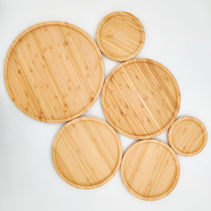 可定制标志竹木餐具套装餐盘餐具环保可定制标志木餐具 - Product Image 5