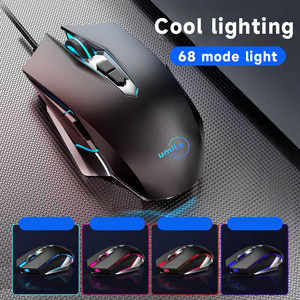 8000DPIプログラミング有線USBライトマジックRGBLedゲーミングマウス (ゲーマー向け) - Product Image 4