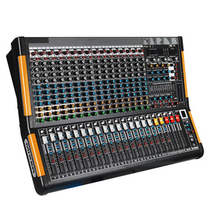<strong>Pro</strong> Sound Powered <strong>Mixer</strong> 8 12 16 24 Channel Karaoke Professional Multifunction <strong>Mixer</strong> Sound System with DSP EFX