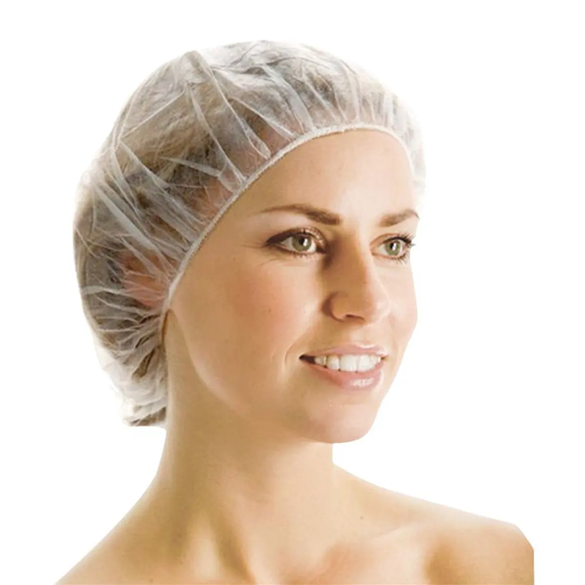 High Quality Hotel Waterproof Salon Hair Dry Processing Cap Hair Cover Plastic PE Clear Disposable Shower Caps for bath