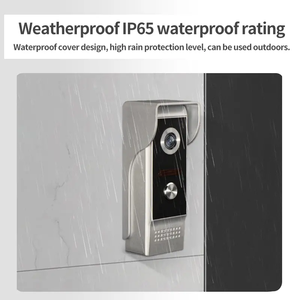 Smart Doorbell with Color Video <strong>Intercom</strong> <strong>System</strong> Night Vision <strong>Analog</strong> Signal Connection Smart Lock Integration for Outdoor Use