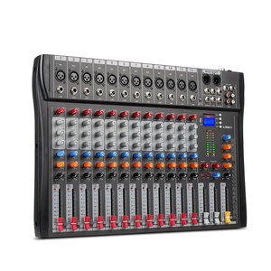 モニター機能を備えたEffectorWifiプロフェッショナルコンソールミキシングに組み込まれたデジタルDSP32チャンネルオーディオミキサータッチスクリーン - Product Image 4