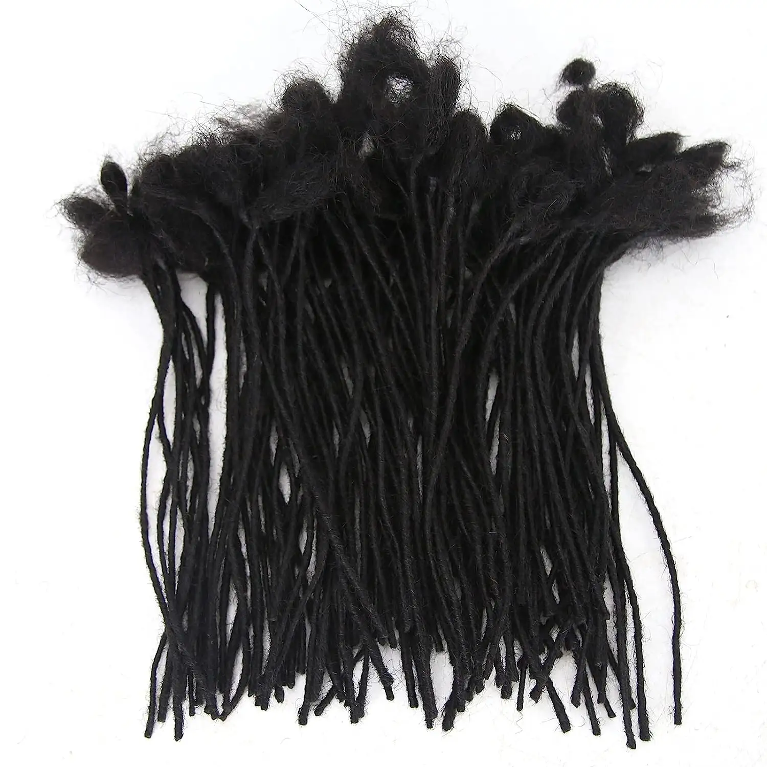 Hip-hop Locs Braiding Hair Dreadlocks Extensions Human Hair Sisterlocs Crochet Braiding Decoration for Men/Women/Children