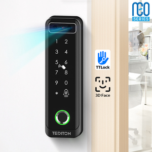 Tediton NEO TTlock Wifi Face Fingerprint <strong>Access</strong> Control <strong>System</strong> Power Supply Building <strong>Access</strong> Control <strong>Intercom</strong> Video Door Phone