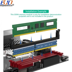 DDR4 288Pin 1,2 V DC Speicher RAM Adapter Tests chutz karte Desktop (Shorter Tabs)