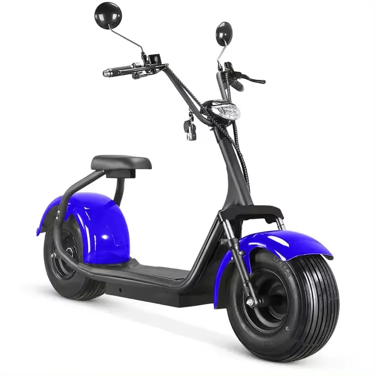 Scooter électrique à bas prix gros pneu rétro moto ville équitation scooters électriques 1500W gros E scooters