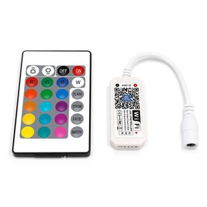 Controlador LED RGB DC5V 12V Controlador LED RGB LED Wi-Fi Controlador LED RGB para tira de LED