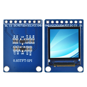 Modulo Display TFT a colori da 0.85 pollici 0.85 "schermo LED LCD IPS HD 128 x128 interfaccia SPI ST7735 Display dello schermo del Controller - Product Image 2