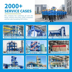 Abwasser rückgewinnung vakuum verdampfer system, industrieller Vakuum verdampfer für Metall galvanik-und Elektronik fabriken - Product Image 5