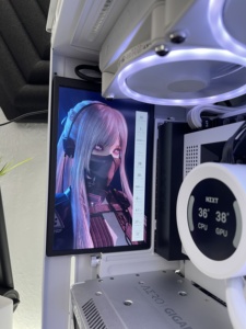 Portable <strong>PC</strong> Case Monitor ,Universal 8&quot; 1280x800 IPS LCD Screen,mini <strong>HD</strong>-MI <strong>Video</strong> Port ,Type C Power ,For CPU GPU Display - Product Image 2