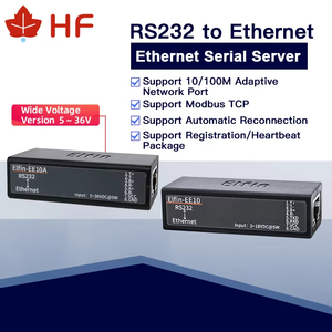 Puerto serie RS232 a servidor de dispositivo serie Ethernet TCP/IP Telnet Modbus