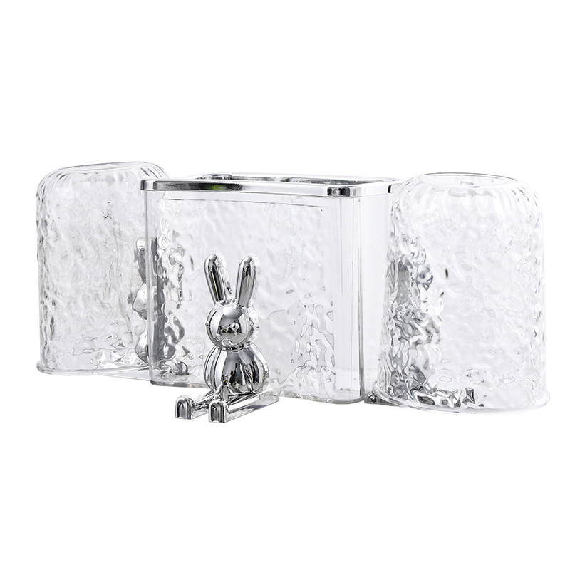 A family of two, transparent white