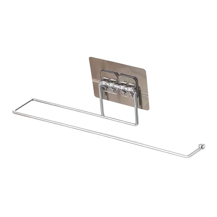 Porte-papier hygiénique en aluminium, support pour rouleau de papier toilette, cuisine et salle de bains, suspendu