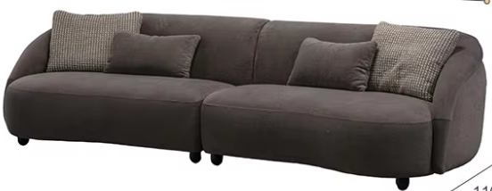 Asiento casual doble izquierdo