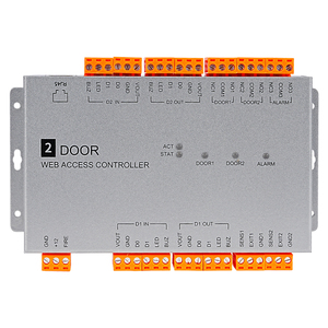 Controllo accessi 2 porte TCP/IP Web Embedded Software FD-ACN2A