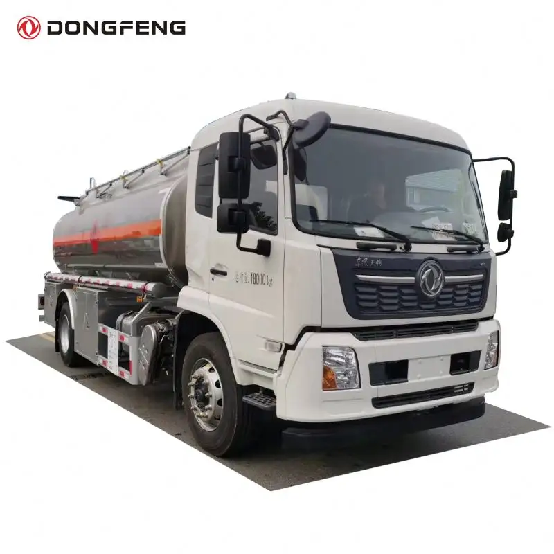 Dongfeng gasoline fuel refueling truck gasoline delivery petroleum tanker truck