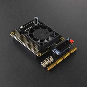 <span class=keywords><strong>Raspberry</strong></span> <span class=keywords><strong>Pi</strong></span> Controle Inteligente Temperatura Arrefecimento Placa Expansão