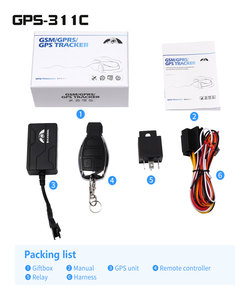 Motocicleta antirrobo gps tracker hogar 311C teléfono móvil dispositivo de seguimiento COBAN con IOS y Android APP - Product Image 4